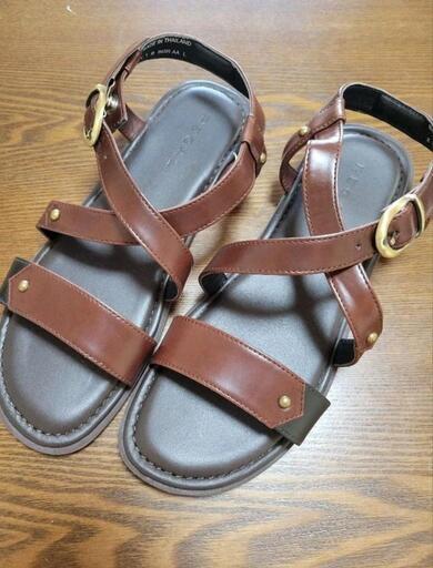 【新品】REGAL メンズ 本革サンダル Lサイズ