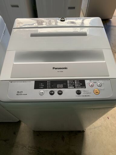 ●Panasonic 洗濯機●23区及び周辺地域に無料で配送、設置いたします(当日配送も可能)●NA-F50B8 5キロ 2015年製●PAN01