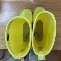 黄色　長靴　18センチ