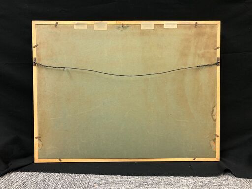 額装】 ポスター モーリス・ユトリロ ”LE MOULIN DE SANNOIS” 額：縦55