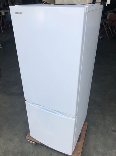 TOSHIBA 冷凍冷蔵庫 GR-T15BS(W) 153L 2021年製 D084G027