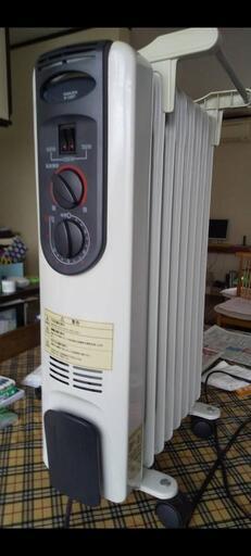 山善 オイルヒーター