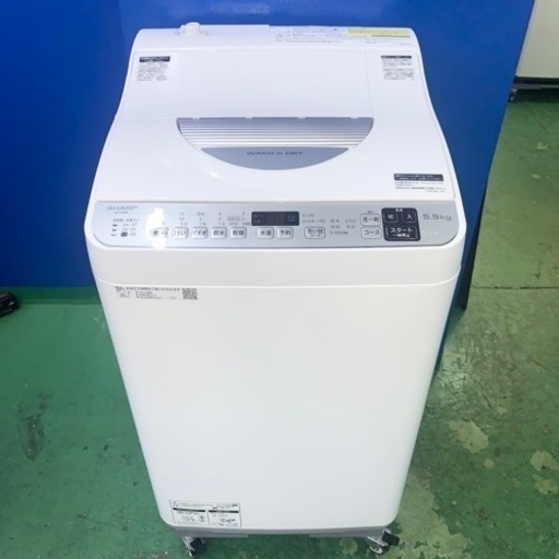 ⭐️SHARP⭐️全自動洗濯乾燥機　2021年美品　大阪市近郊配送無料