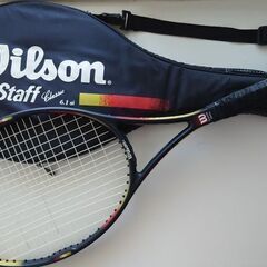(交渉中) テニスラケット Wilson ウイルソン ケース付き