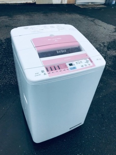①♦️EJ2729番 HITACHI 全自動電気洗濯機