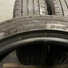 DUNLOP ENASAVE EC204 215/45R18 18インチ 夏タイヤ 4本 2019年製 バリ溝 ステップワゴン ヴォクシー等　(MTK277)クレジットカード QRコード決済可能