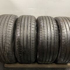 DUNLOP ENASAVE EC204 215/45R18 18インチ 夏タイヤ 4本 2019年製 バリ溝 ステップワゴン ヴォクシー等　(MTK277)クレジットカード QRコード決済可能