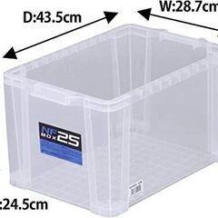NF BOX 25 透明 4個セット(＠250円) メダカ飼育ケース？