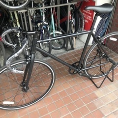 ☆新車 限定一台☆軽量シングルピストバイク オリジナル クロモリ ブラック