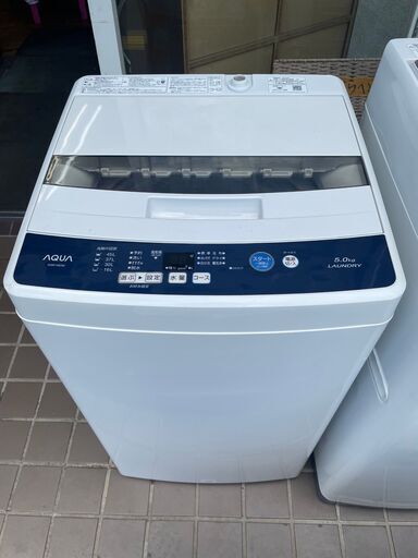 リサイクルショップどりーむ鹿大前店　No２７８４　洗濯機　アクア　2018年製　５．５ｋｇ　状態良し♪　綺麗です♪　動作確認ＯＫ
