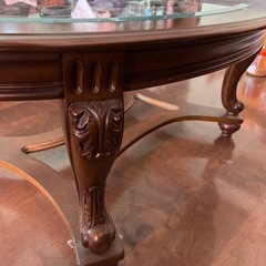 絶対お得アシュレイ　ローテーブル　アンティーク輸入家具　セルコホーム好きにも