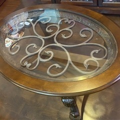 絶対お得アシュレイ　ローテーブル　アンティーク輸入家具　セルコホーム好きにも