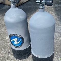 アクアラング　10リッタータンク　２本