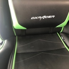ゲーミングチェア DXRACER 緑　状態良いです☆