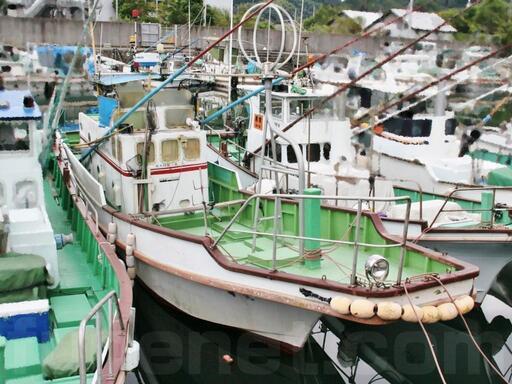 高知県発・ボート・釣り船・漁船 36F 全長約11m　地元造船　引取 船外機　釣り