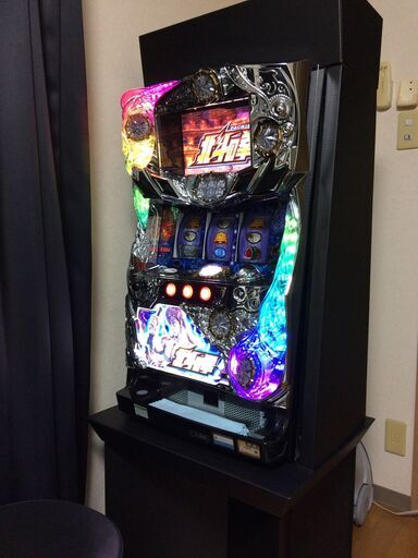 【お取引完了】【パチスロ実機】【パチスロ北斗の拳 強敵】 ｺｲﾝ不要機付 内部静音加工済 ｼﾝﾌﾟﾙｷｬﾋﾞﾈｯﾄｾｯﾄ付