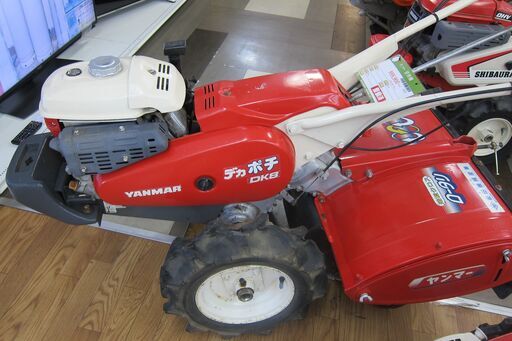 中古 ヤンマー 管理機 DK8 デカポチ 7馬力 作業幅 約670㎜ 整備済み
