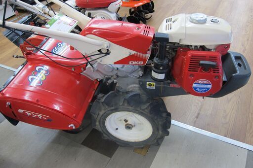 中古 ヤンマー 管理機 DK8 デカポチ 7馬力 作業幅 約670㎜ 整備済み