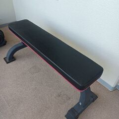 可変式ダンベル40kg✕2＆フラットベンチ-キン肉マン