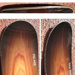 148cm スノーボード 2点セット 板 SPOON ZERO CLASSIC 17-18 木目調 ダブルキャンバー ディレクショナルツイン・バインディング FLUX スプーン ☆ PayPay(ペイペイ)決済可能 ☆ 札幌市 豊平区 平岸 148cm スノーボード 2点セット 板 SPOON ZERO CLASSIC 17-18 木目調