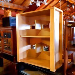 コンパクトな本棚 2段 可動式仕切り板 ブックシェルフ 子ども部...