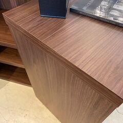 宇都宮でオシャレな家具を探すなら『オトワリバース！』展示品 デスク 机 作業台 ブラウン リビング家具 中古品