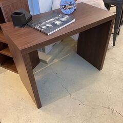 宇都宮でオシャレな家具を探すなら『オトワリバース！』展示品 デスク 机 作業台 ブラウン リビング家具 中古品