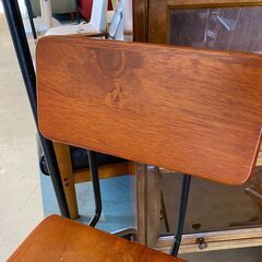 宇都宮でオシャレな家具を探すなら『オトワリバース！』スツール カウンターチェア 椅子 ブラウン×ブラック 中古品