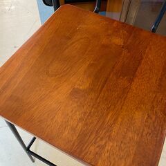 宇都宮でオシャレな家具を探すなら『オトワリバース！』スツール カウンターチェア 椅子 ブラウン×ブラック 中古品