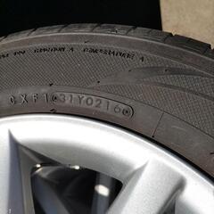 TOYOTA純正アルミ　R16タイヤつき