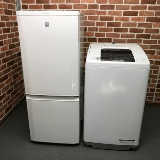 【ご成約⭕️ありがとうございます】国産家電セット♪二人暮らしにも⭕️ 146L冷蔵庫　6kg洗濯機