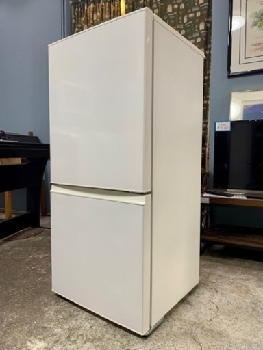 札幌市内配送無料 16年製 AQUA アクア 157L 2ドア冷凍冷蔵庫 AQR-16F 右開き