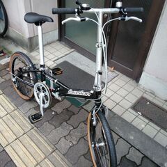 Evasion[エバージョン]20吋 折り畳み自転車 アルミ/外装6段/ブラック