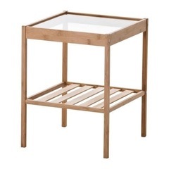 【新品未使用】IKEA  サイドテーブル　NESNA