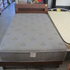 ID:G60047761　マット付きセミダブルベッド