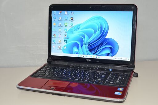 最新Windows11+office 大容量HDD1TB 富士通 LIFEBOOK AH700/5B i5-560M メモリ8GB 15.6インチ ブルーレイ WEBカメラ 無線 便利なソフト多数