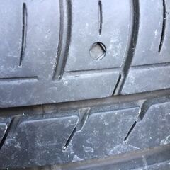 ブラックレーシングタイヤ付き４本セット　PCD１００・４穴　オフセット４０と４５です。