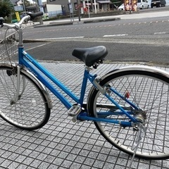 【27インチ自転車】内装3段変速付　アルミフレーム　美品❗️前後タイヤ新品❗️若林自転車　唐崎店　SALE中❗️ 27インチ自転車】内装3段変速付 アルミフレーム 美品❗️前後タイヤ新品