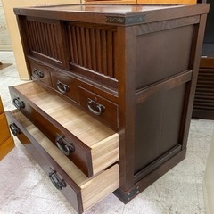 【愛品館 江戸川店】飛騨の家具 和箪笥 ID：155-019023-007