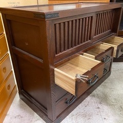 【愛品館 江戸川店】飛騨の家具 和箪笥 ID：155-019023-007