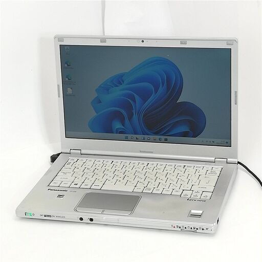 保証付 日本製 高速SSD Wi-Fi有 ノートパソコン Panasonic CF-LX5P29VS 中古良品 第6世代 Core i5 8GB 無線 カメラ Windows11 Office