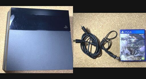 【高速SSD換装】プレイステーション4 PS４ CUH-1000A モンハン モンハンワールド