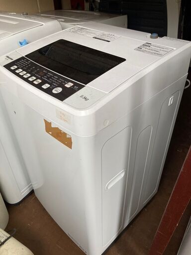☆中古￥9,600！【会員価格￥9,000】Hisense　5.5kg洗濯機　家電　2020年製　HW-T55C型　幅54cmｘ奥行54cmｘ高さ94cm　【BI191】