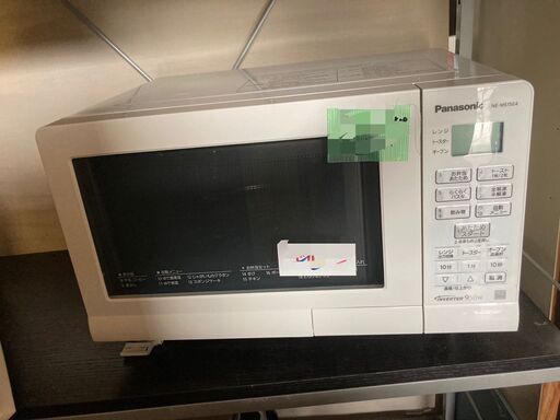 ☆中古￥8,000！【会員価格￥7,000】Panasonic　パナソニック　オーブンレンジ　家電　2017年製　NE-MS15E4-KW型　【BI194】