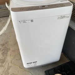 SHARP ES-GE7B 2018年製　洗濯機