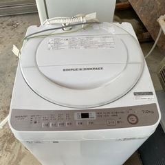 SHARP ES-GE7B 2018年製　洗濯機