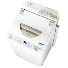 【中古】ES-TX5TC-W シャープ 5.5kg 洗濯乾燥機 ...