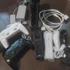 Nintendo Wii RVL-001 ブラック セット