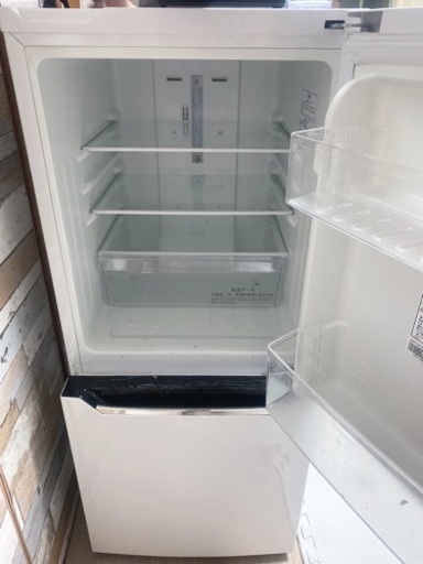 【中古】2ドア冷凍冷蔵庫 2017年製