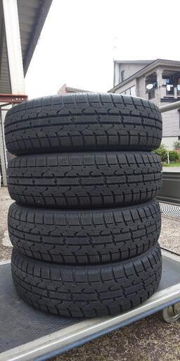 バリ山 TOYOガリット 155/65R14 組み替え、バランス込み価格 4本